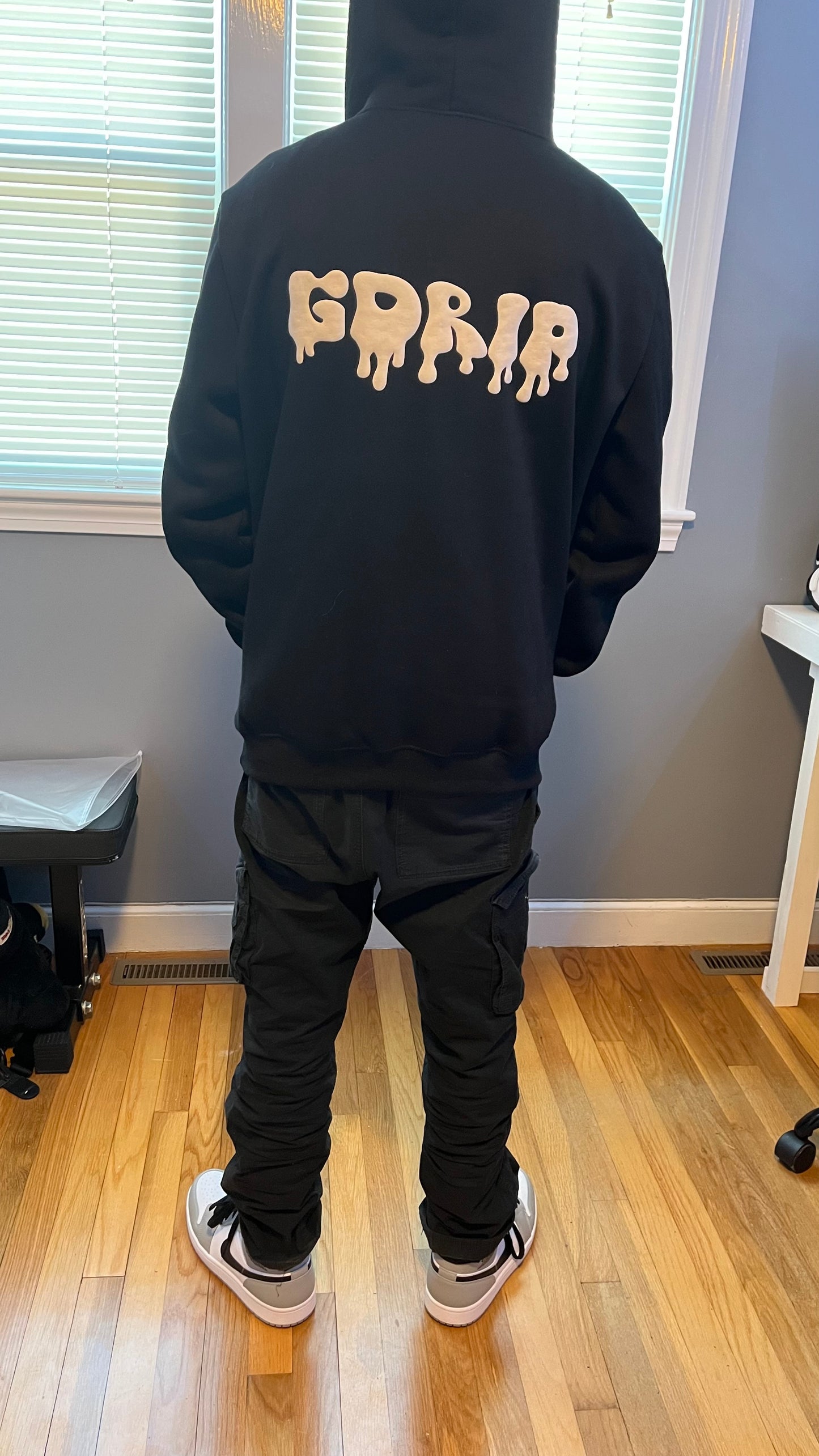 BreadMakin' NotDayDreamin' Puff print Hoodie