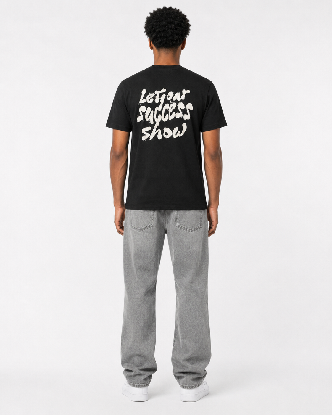 Let Your Success Show Tee- Midnight Black