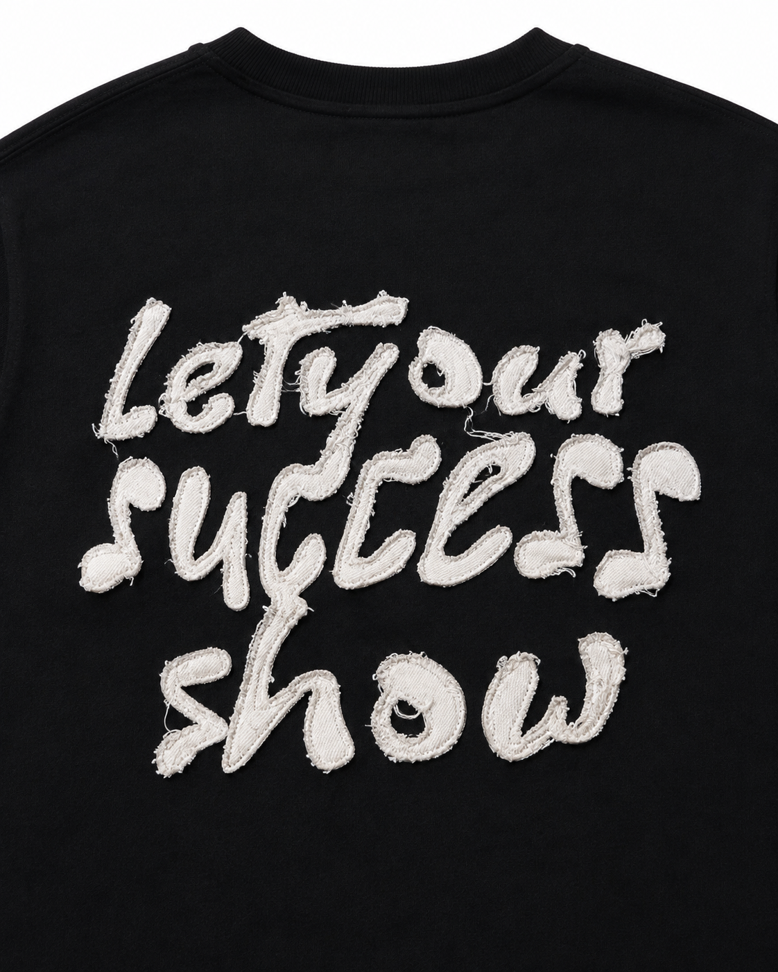 Let Your Success Show Tee- Midnight Black