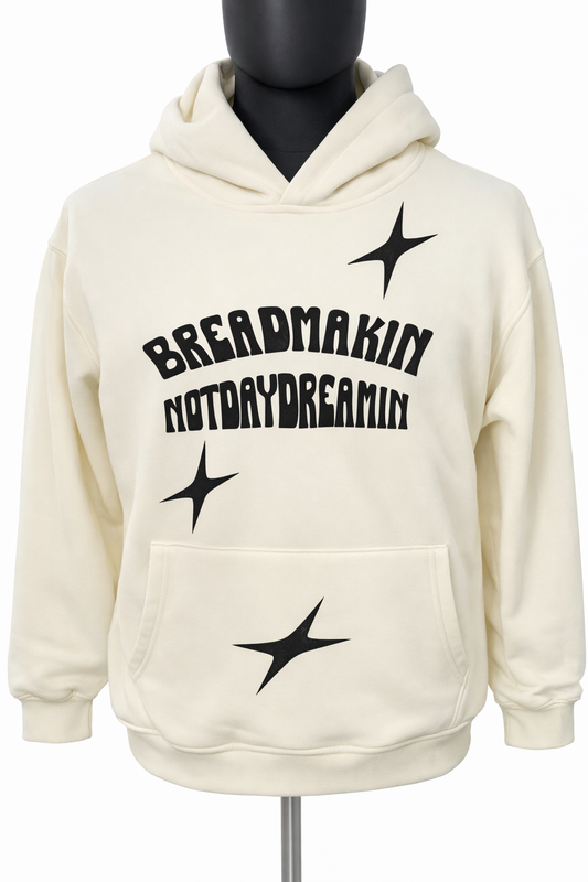 Bread Makin hoodie-Cream(PRE ORDER ONLY)